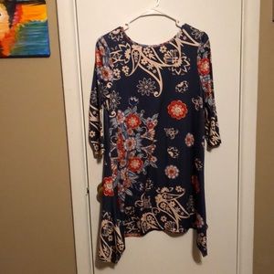 Floral tunic